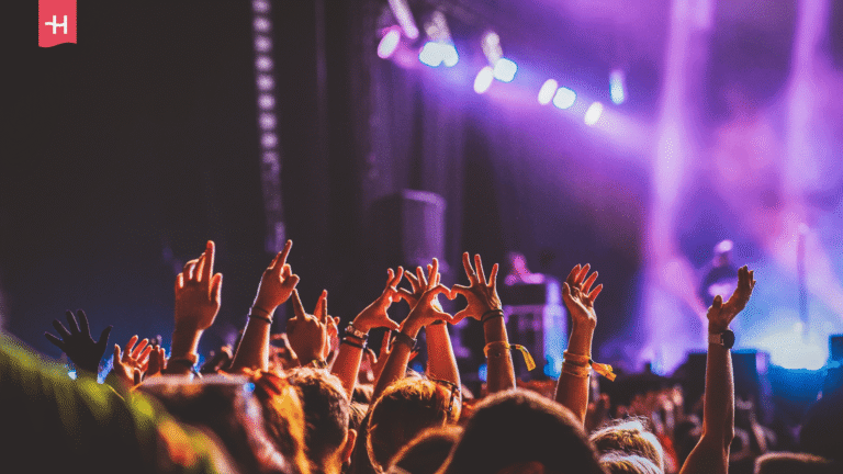 Publikum bei einem Festival