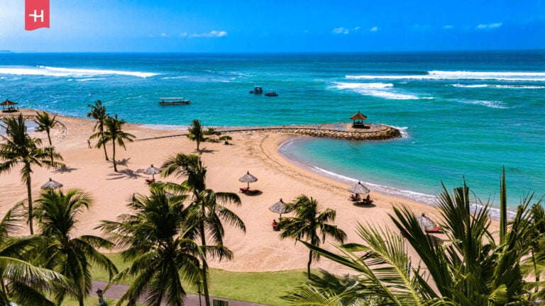 Sandstrand in Nusa Dua auf Bali