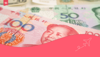 Chinesische Yuan Geldscheine