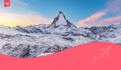 Das Matterhorn in der Schweiz