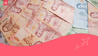 Thailändische Baht Geldscheine