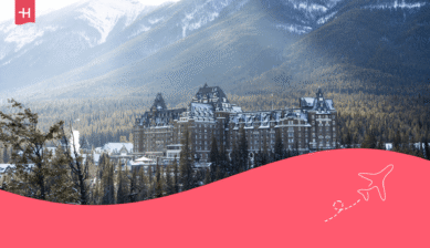Fairmont Banff Springs Hotel in Alberta, Kanada