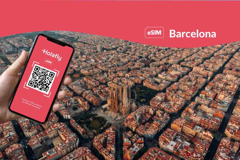 eSIM para Barcelona de Holafly