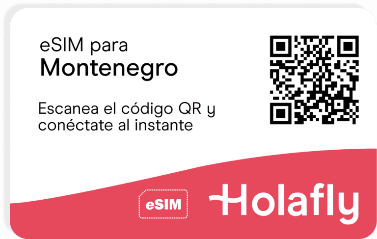 eSIM para Montenegro de Holafly