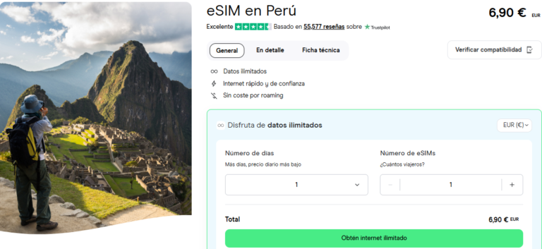 eSIM Perú