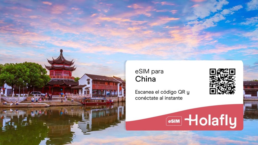 eSIM para China de Holafly con datos ilimitados