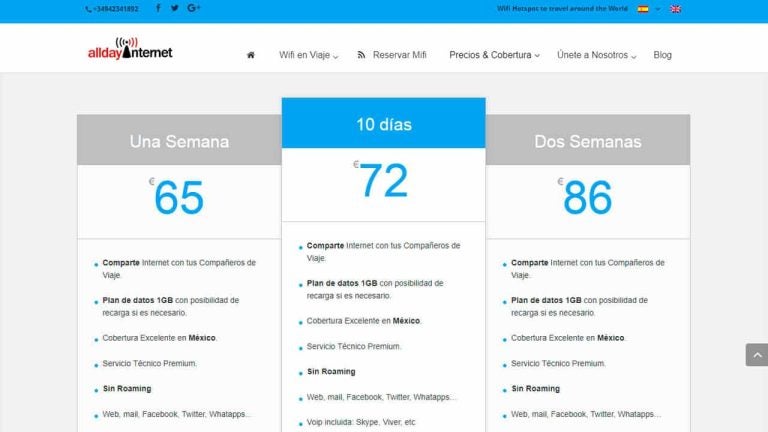 Pocket wifi en México