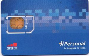 Tarjeta SIM Personal
