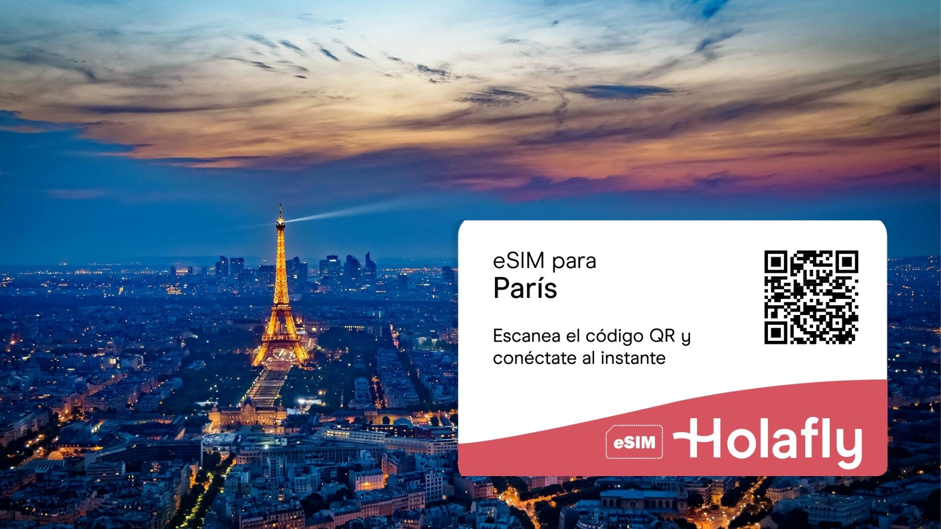 eSIM para París de Holafly