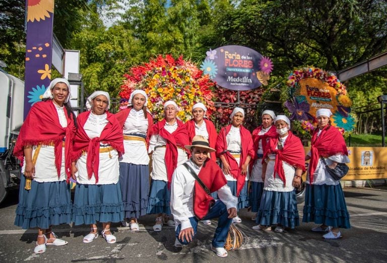 Feria de las flores en Medellín