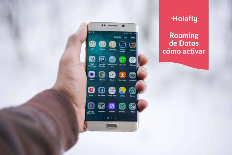 Activar el roaming de datos