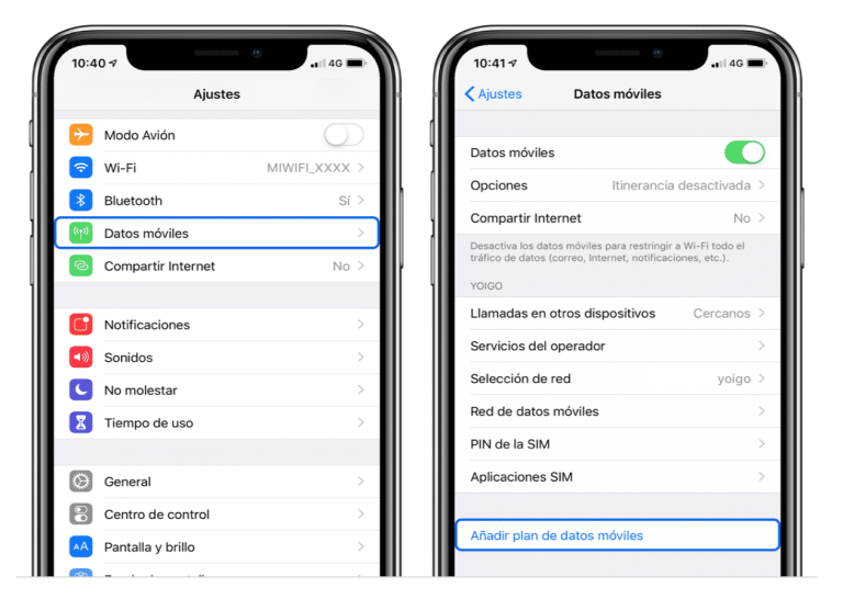 Configurar eSIM Vodafone