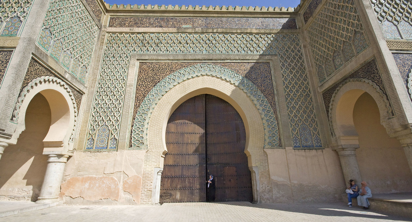 Puerta Bab Mansour. Meknés