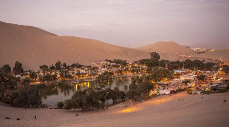 La Huacachina en Ica, Perú