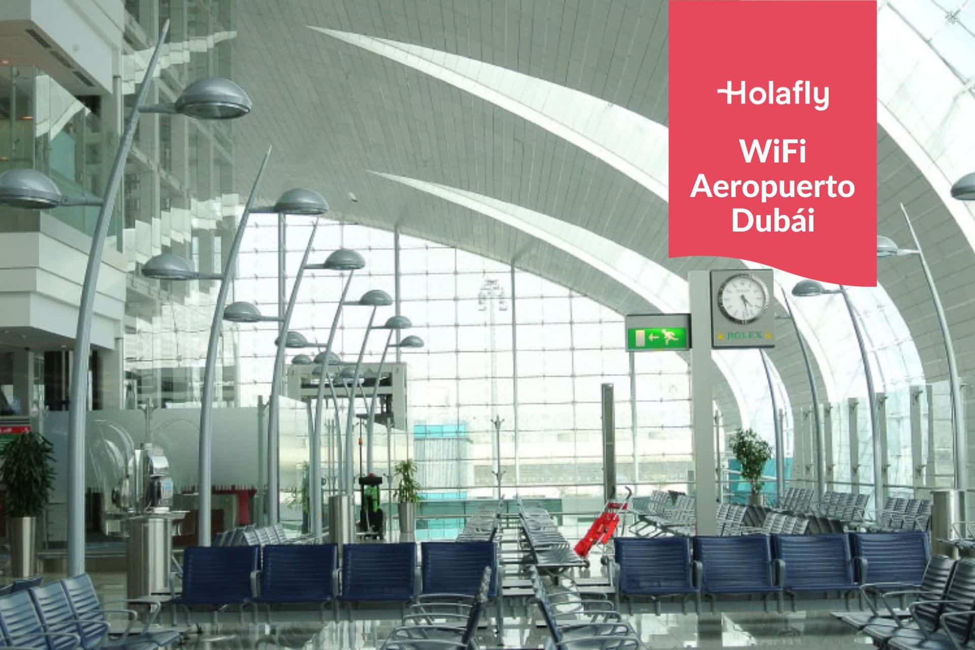 WiFi gratis Aeropuerto Dubai