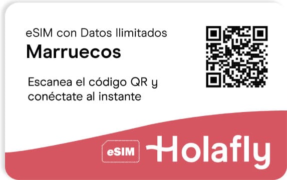 eSIM para Marruecos con Datos Ilimitados