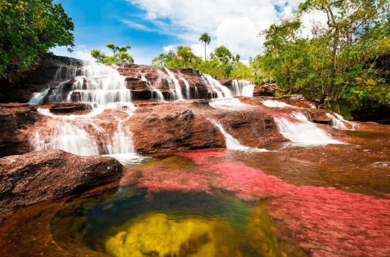 Caño Cristales, el río de los siete colores en Colombia