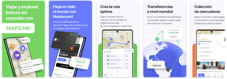 Apps para viajar a Japón. MAPS.ME con guías y rutas