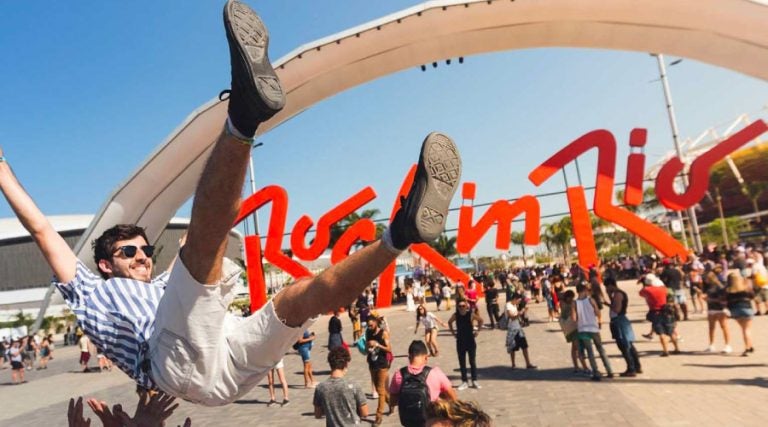 Festival Rock in Río en Brasil