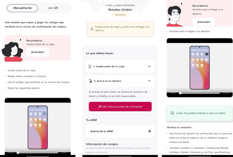 Activar eSIM Holafly