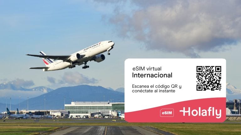 eSIM con plan de datos ilimitados