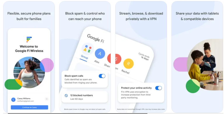 Imagen de Google Fi en App store