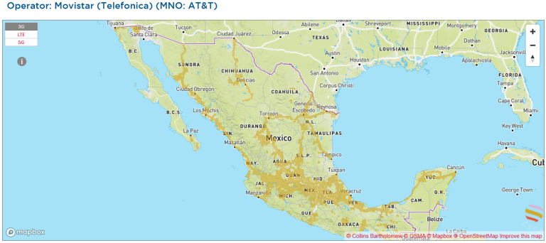 Red móvil de Movistar