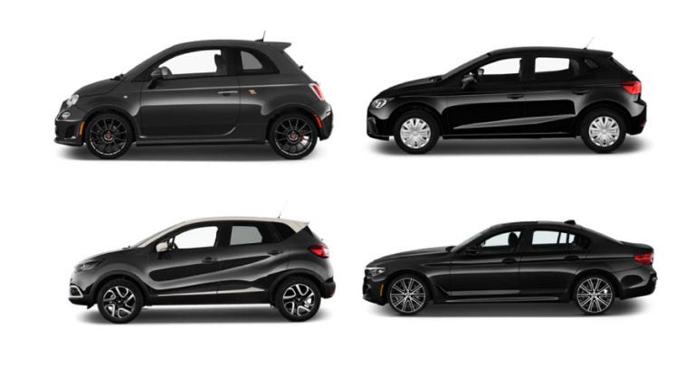 Las tarifas de alquiler de coches se establecen por categorías