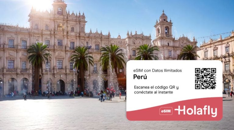 eSIM de Holafly con Datos Ilimitados para Perú