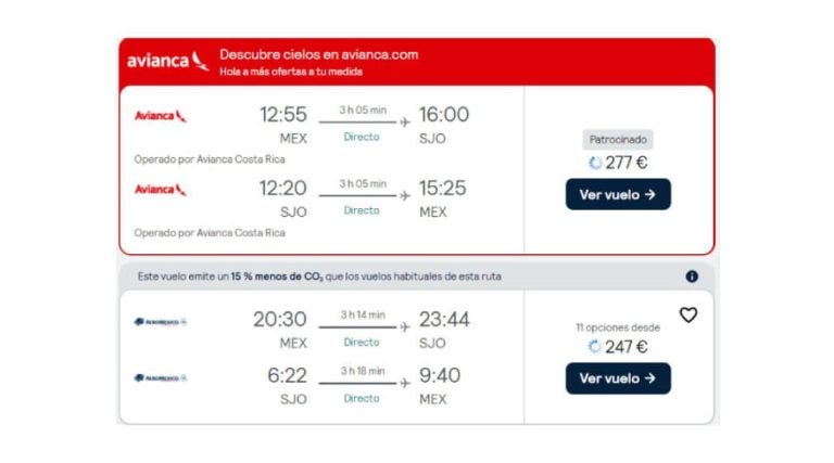 vuelos baratos desde mexico