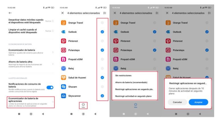 Así puedes restringir el uso de APPs en segundo plano - Android
