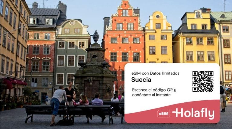 eSIM de Holafly con Datos Ilimitados para Suecia