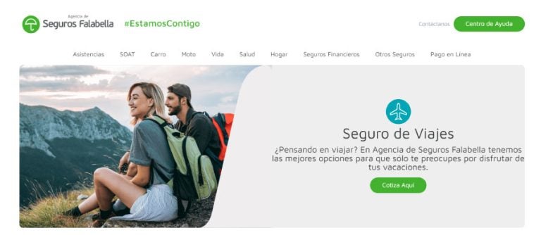 El seguro de viaje internacional de Falabella cuenta con el respaldo de Chubb