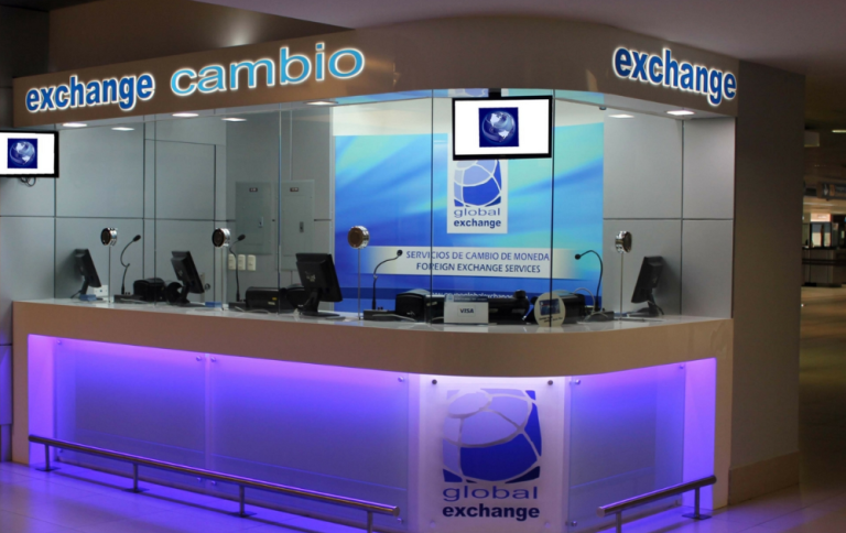 Casa de cambio de euros en aeropuerto