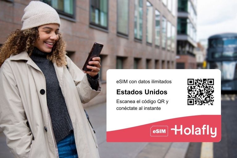 eSIM de Holafly con datos ilimitados para Estados Unidos