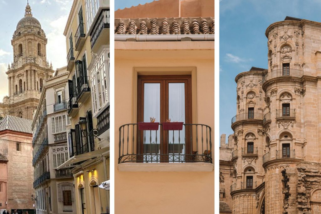 Centro histórico de Málaga.