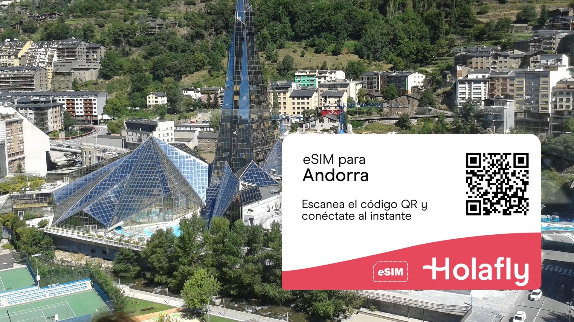 eSIM para Andorra de Holafly