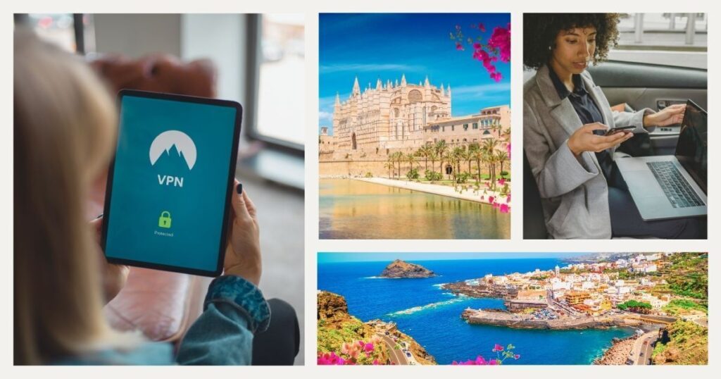 Personas en España usando una VPN