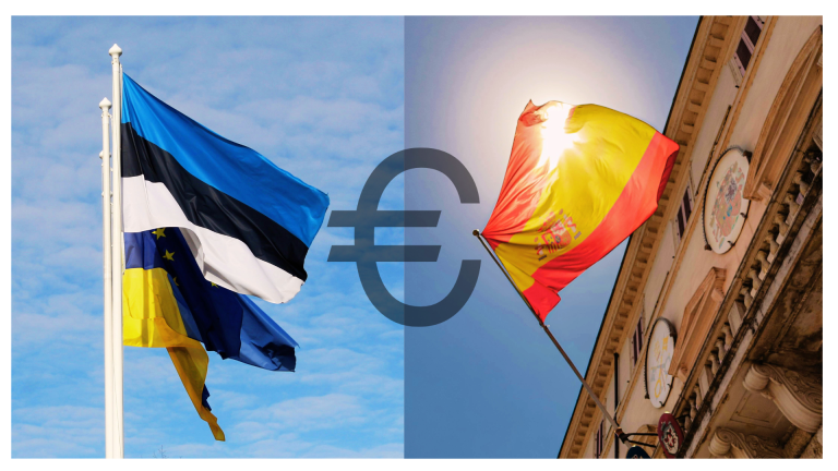 Impuestos Estonia vs. España @pexels