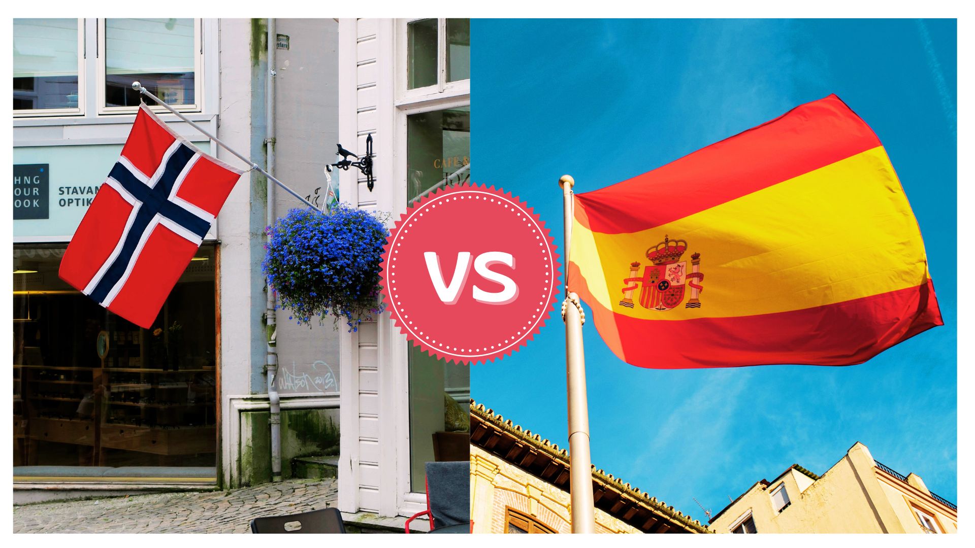 Impuestos Noruega vs. España @unsplash