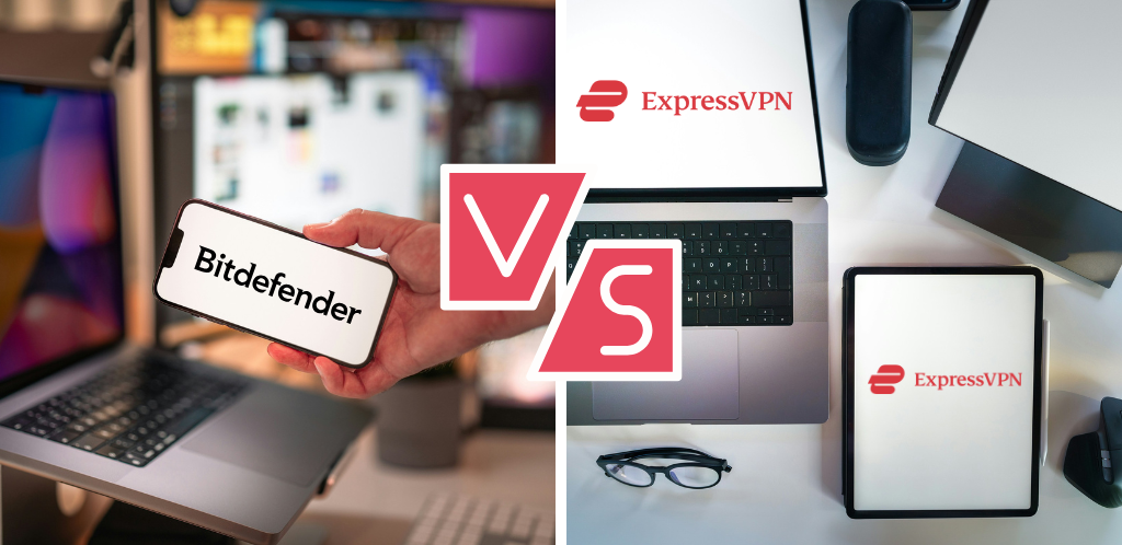 comparativa del servicio al cliente de las VPN ExpressVPN y Bitdefender VPN