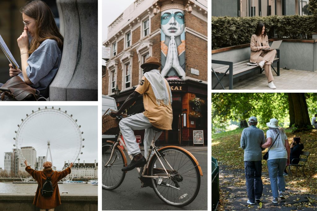 Diferentes tipos de extranjeros viviendo en Inglaterra.