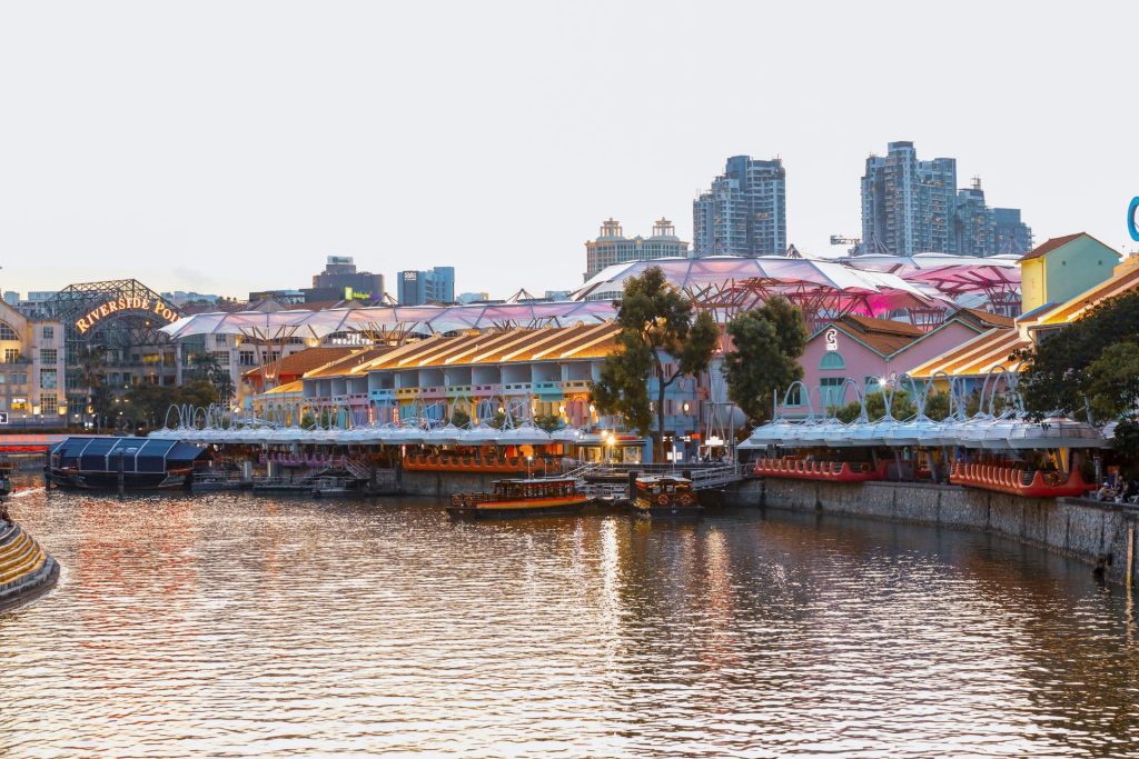 Estación de transporte fluvial de Clarke Quay