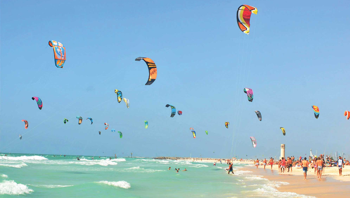 Kite Beach, playa pública en Dubái