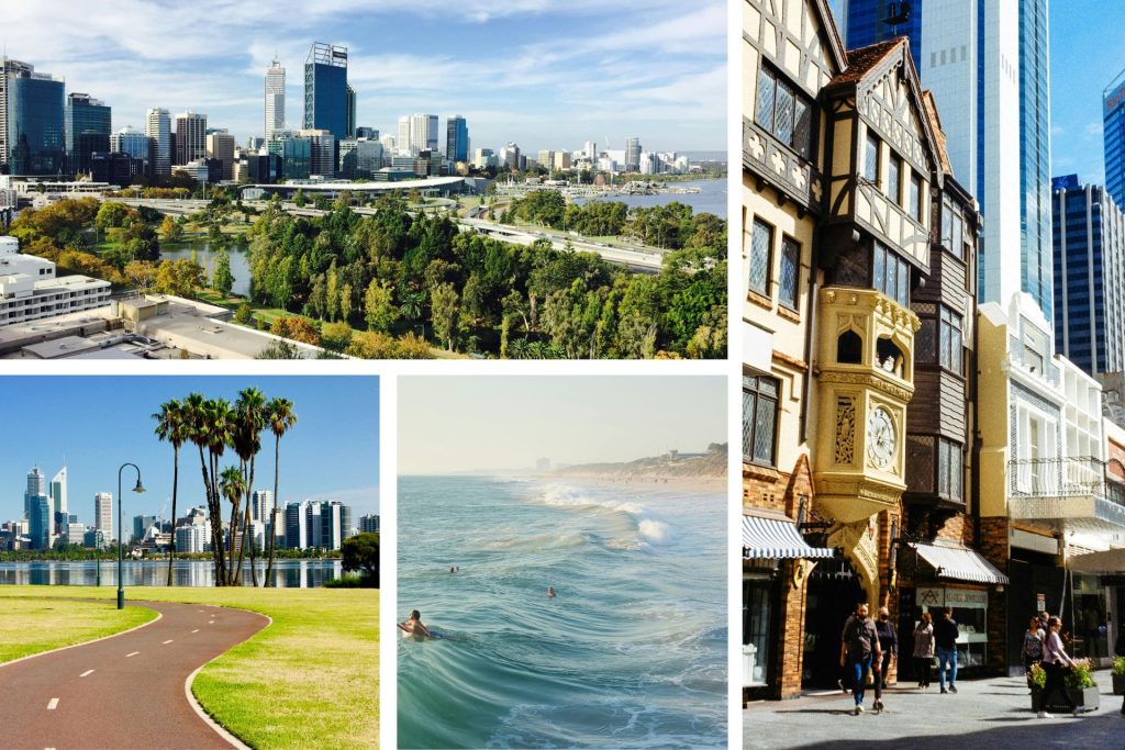 Perth, uno de los mejores destinos de Australia para vivir.