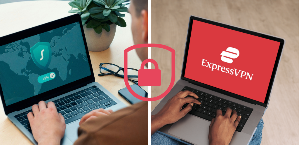 Comparativa seguridad en las VPNs  ExpressVPN vs. Surfshark VPN 