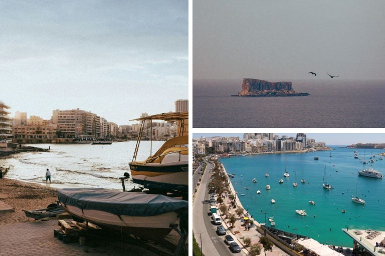 Sliema, destino para vivir en Malta.