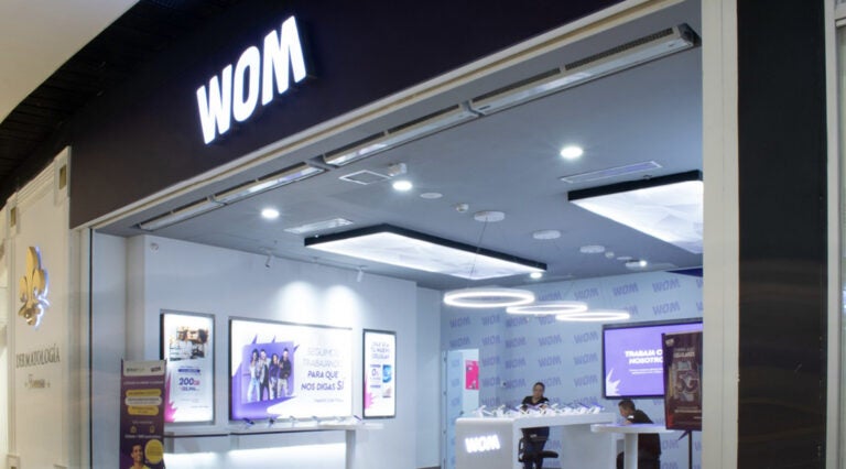 Tienda del operador WOM en Colombia 