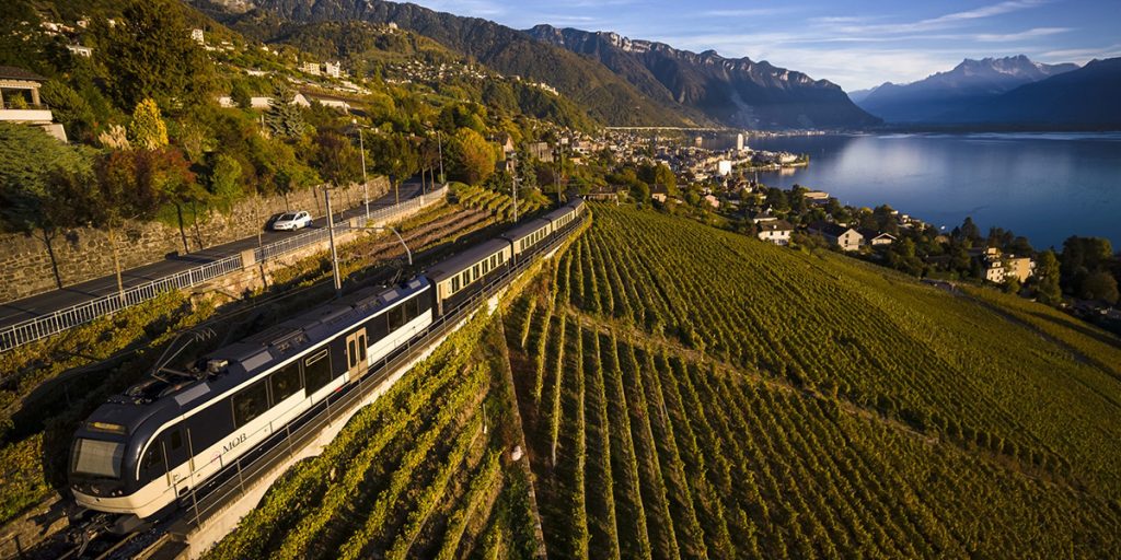 Tren de chocolate, Montreux