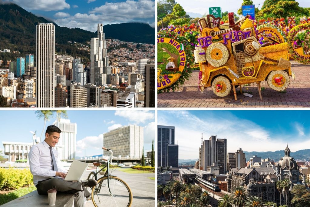 Colombia, destino económico para nómadas digitales.